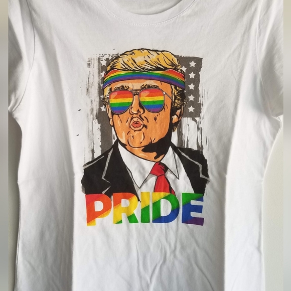 Trump Pride Month Women's Fit T-Shirt - Picture 7 of 8